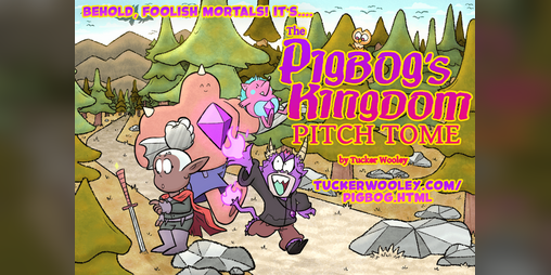 Cover image for The Pigbog's Kingdom Pitch Tome