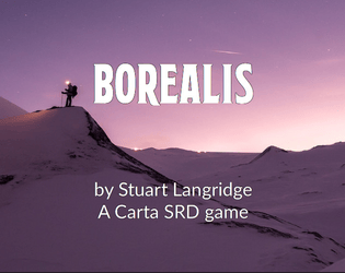 Borealis   - A solo roleplaying card game 