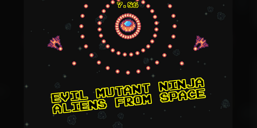 Cover image for Evil Mutant Ninja Aliens From Space