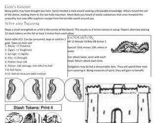 God's Goods   - A scenario for Forbidden Psalm and Mork Borg 