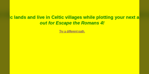 Cover image for Escape the Romans part 3!