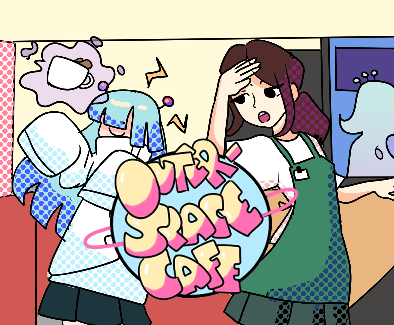 Cover image for Outerspace Cafe