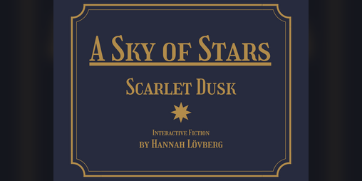 Cover image for A Sky of Stars: Scarlet Dusk