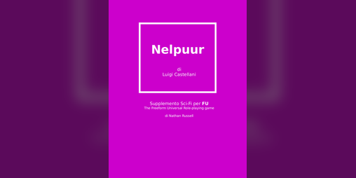 Cover image for Nelpuur, un supplemento Sci-Fi per FU