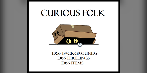 Cover image for Curious Folk