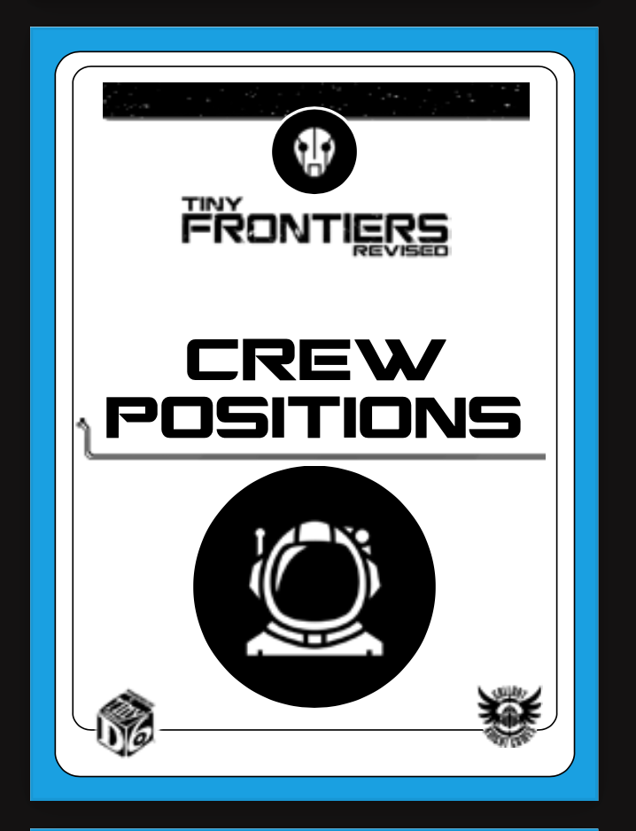 Cover image for Tiny Frontiers House Rules