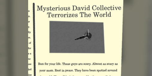 Cover image for David's Clone Catastrophe