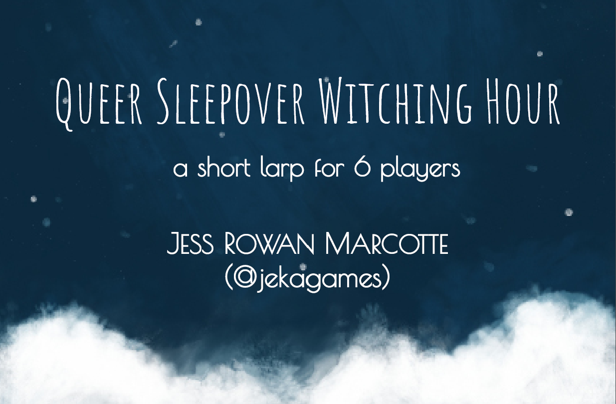 Cover image for QUEER SLEEPOVER WITCHING HOUR