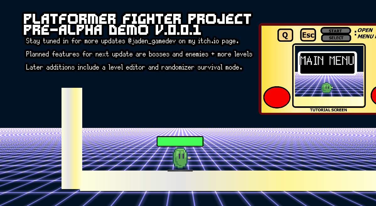 Jaden's Platformer Project DEMO ver.0.0.1
