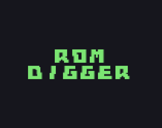 Cover image for ROM DIGGER