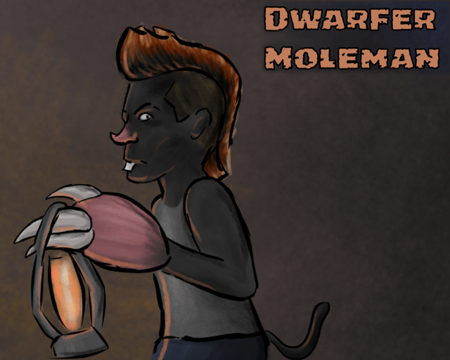 Dwarfer Moleman