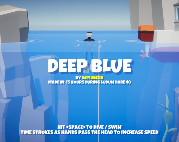 Cover image for Deep Blue [LD48]