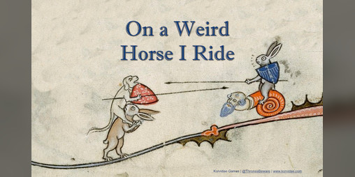 Cover image for On a Weird Horse I Ride
