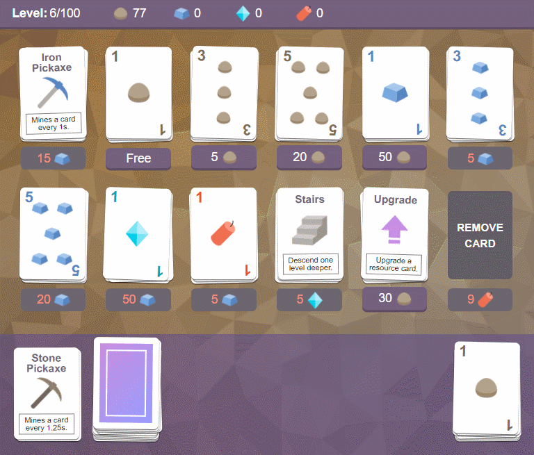 Mine Cards [Free] [Card Game]
