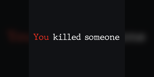 Cover image for You Killed Someone