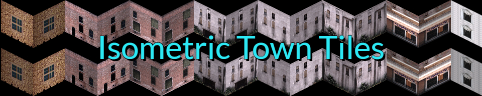 Isometric Tiles - Town Pack