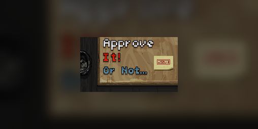Cover image for Approve It ! Or Not...