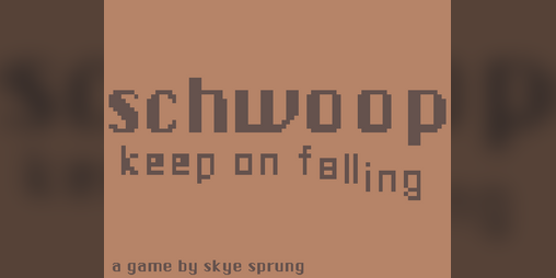 Cover image for SCHWOOP - the antiplatformer