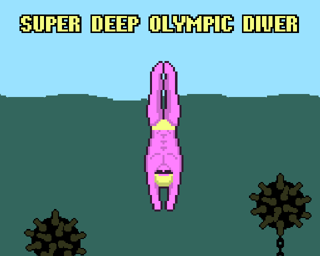 Super Deep Olympic Diver (LudumDare 48)
