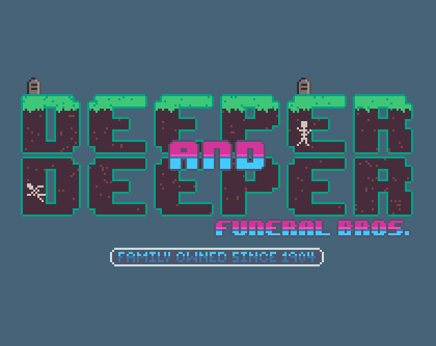 Cover image for Deeper and Deeper: Funeral Bros.
