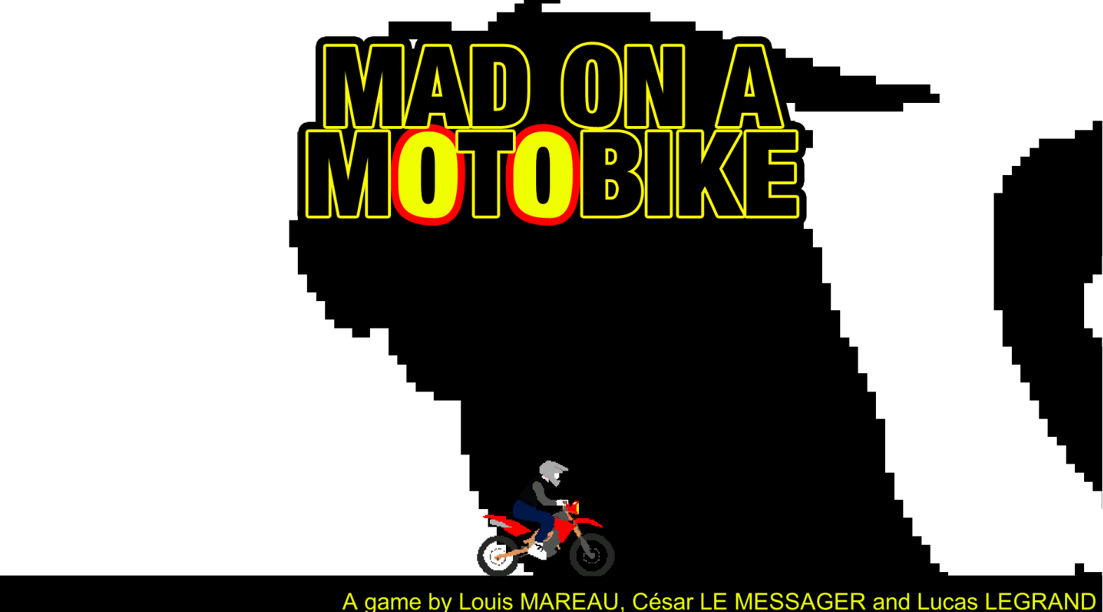 Mad on a motobike