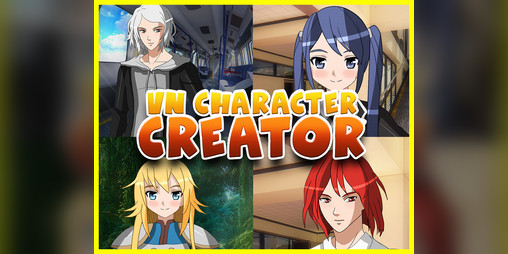 VN Character Creator App By Game Dev Assets