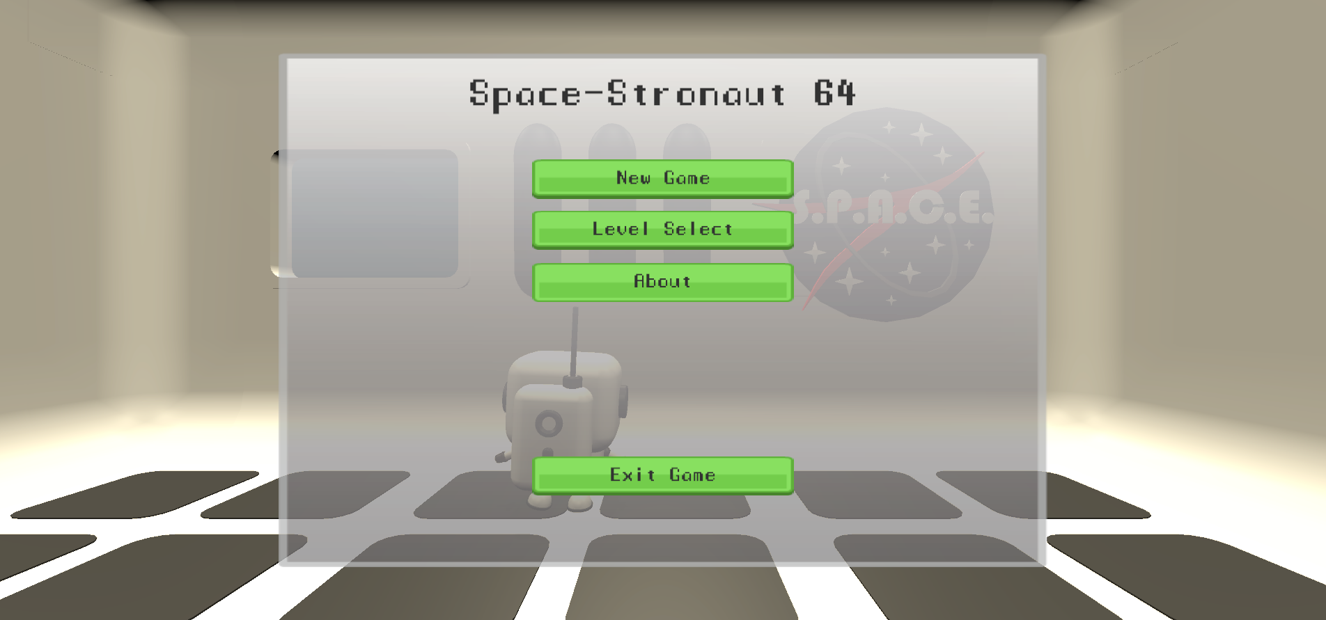 Cover image for Space-Stronaut 64