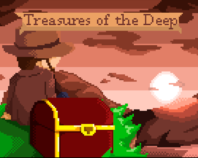 Cover image for Treasures of the Deep