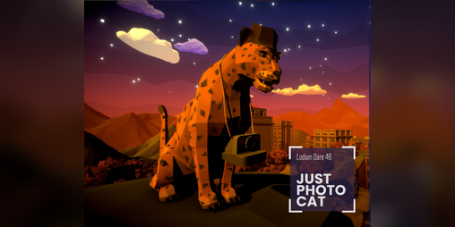 Cover image for Just Photo Cat