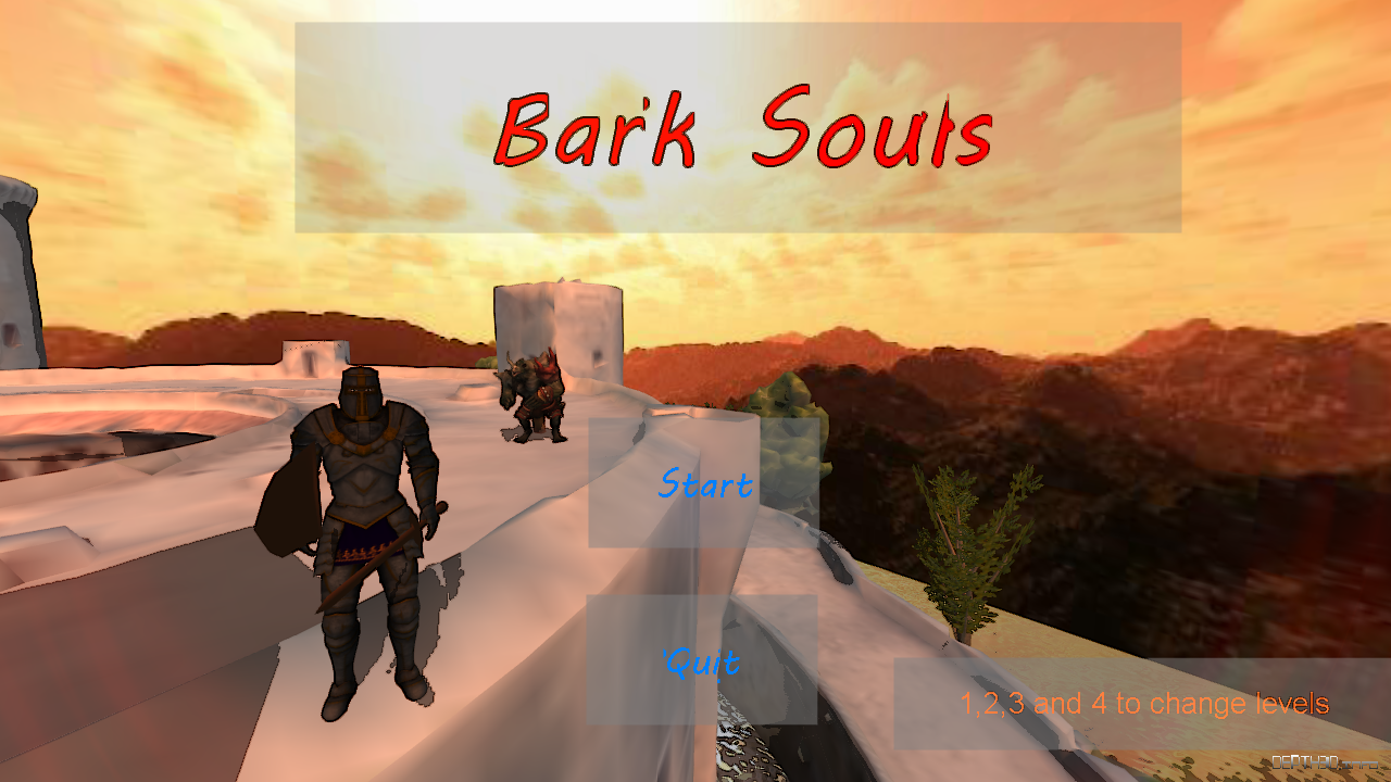 Bark souls - Dark souls demake