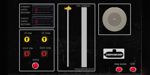 Cover image for Journey To The Bottom Of The Ocean - Sonification