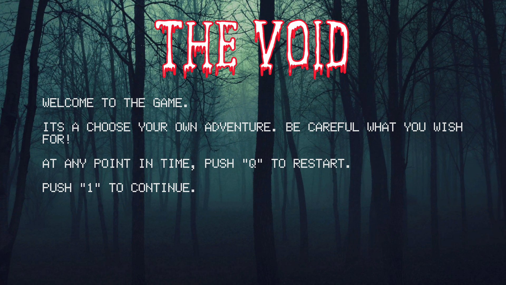 Cover image for The Void
