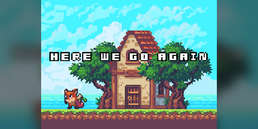 Cover image for Here we go again