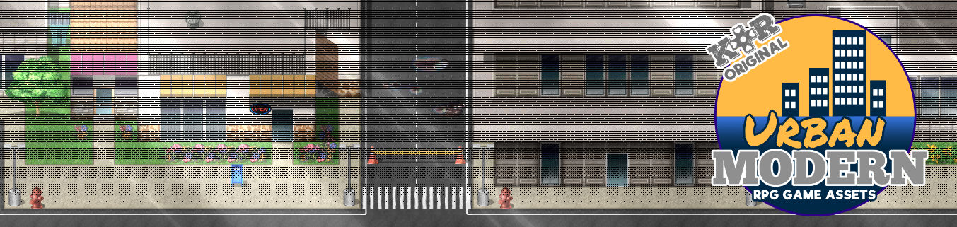 KR Urban Modern Tiles for RPGs