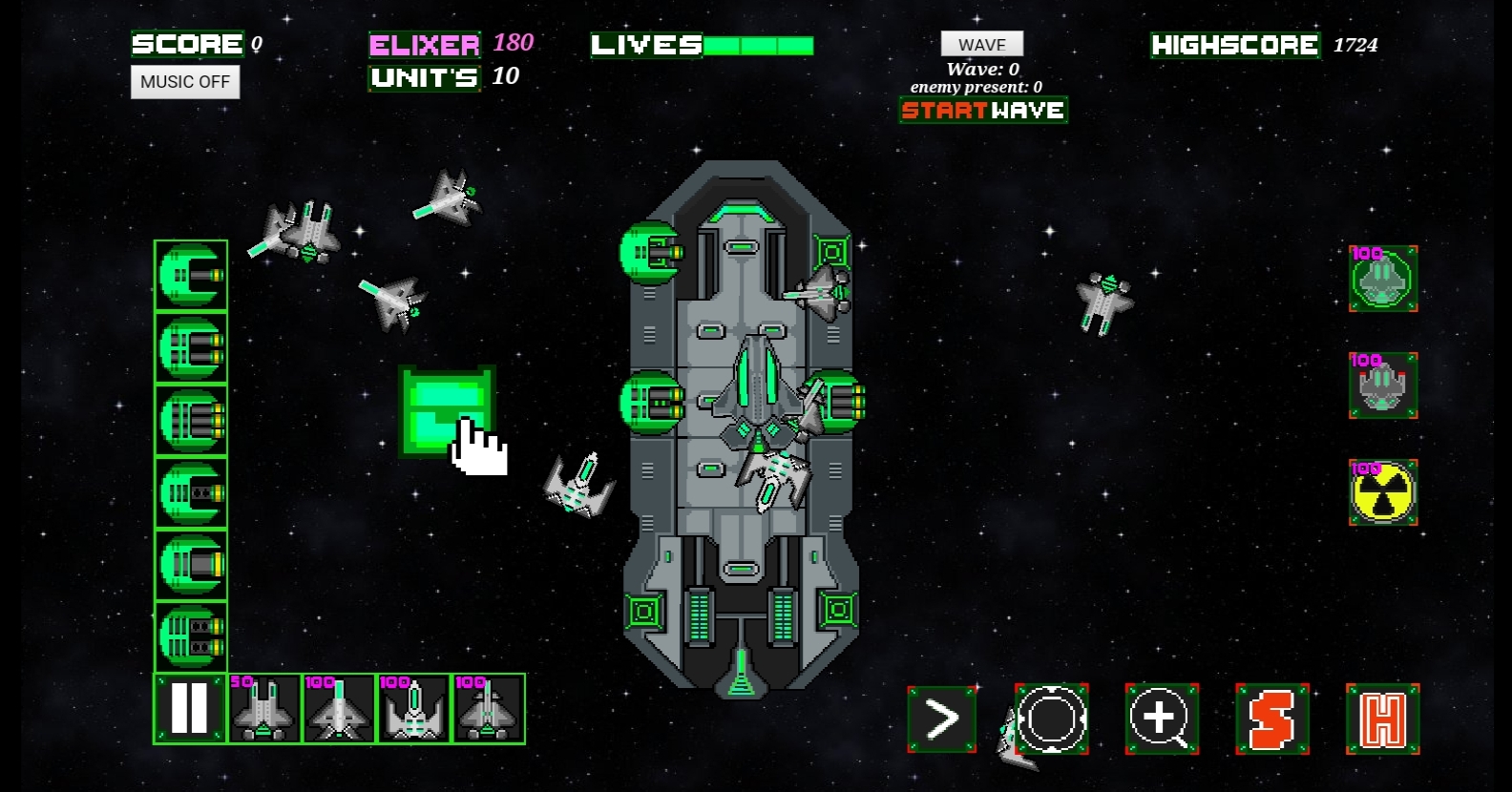 Starship Wars by Game crafter