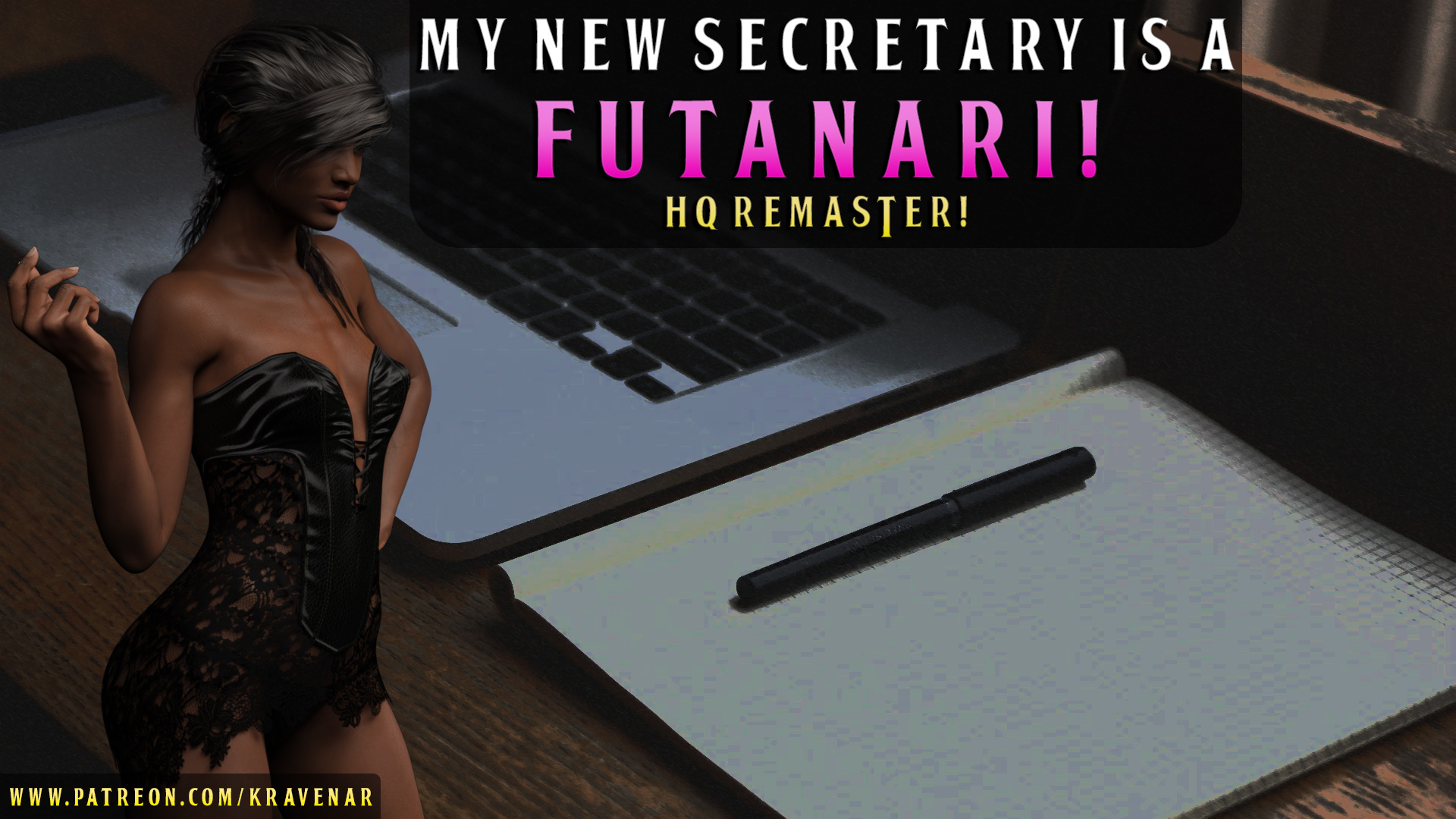 Cover image for My New Secretary is a Futanari HQ Remaster [XXX Hentai NSFW Minigame)