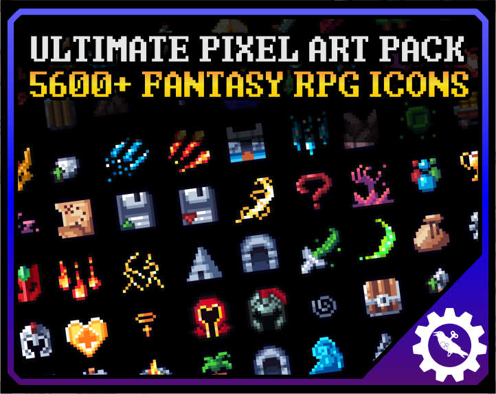 Fantasy 32x32 Icons Pixel Art Collection 