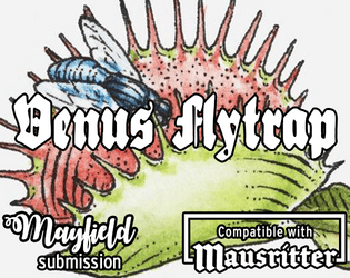 Venus Flytraps - Mayfield   - A Mausritter Carnivorous Plant 