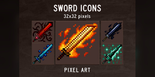 A 32x32 sword : r/PixelArt