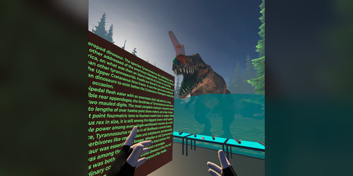 Cover image for Ultra Explorer: Jurassic Forest ( VR Dinosaurs Game for Oculus Quest)