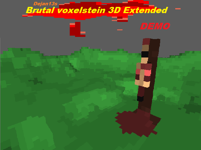Brutal Voxelstein 3D Extended Demo