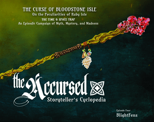 8 LOSTLORN: The Accursed Cyclopedia Iss4 The Curse of Bloodstone Isle  