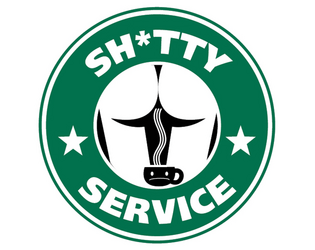 Sh*tty Service - A minimalist storytelling game about wanting to be anywhere else..  