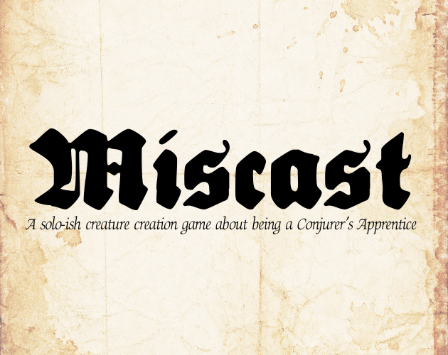 Cover image for Miscast