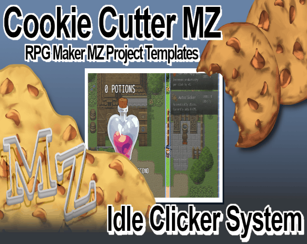 Cookie Cutter MZ - Idle Clicker System by Caz