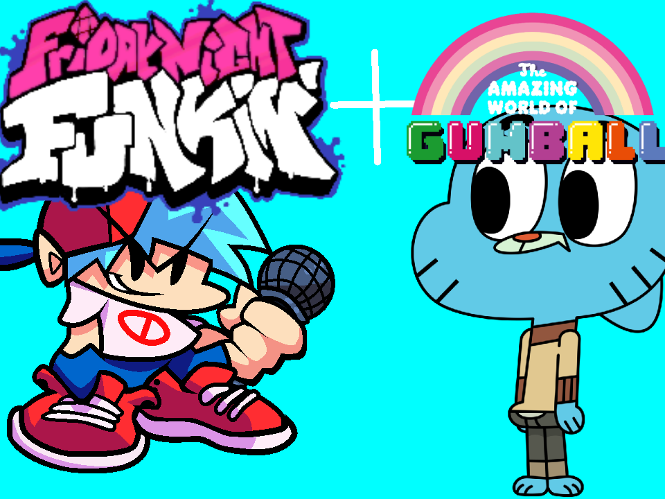 ⭐BANANA FUNKIN' ⭐ Friday Night Funkin' vs Gumball (FNF MOD