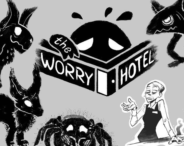Cover image for The Worry Hotel