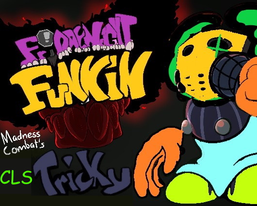 Cover image for Friday Night Funkin Vs Tricky Colored Style Mod