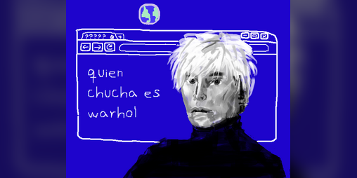 Cover image for quién chucha es warhol