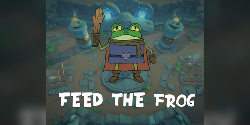 Cover image for Mini jam 79: Frogs (Only one Level) - Feed the Frog!
